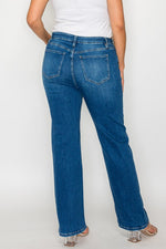 bytos Cat's Whiskers High Rise Straight Jeans