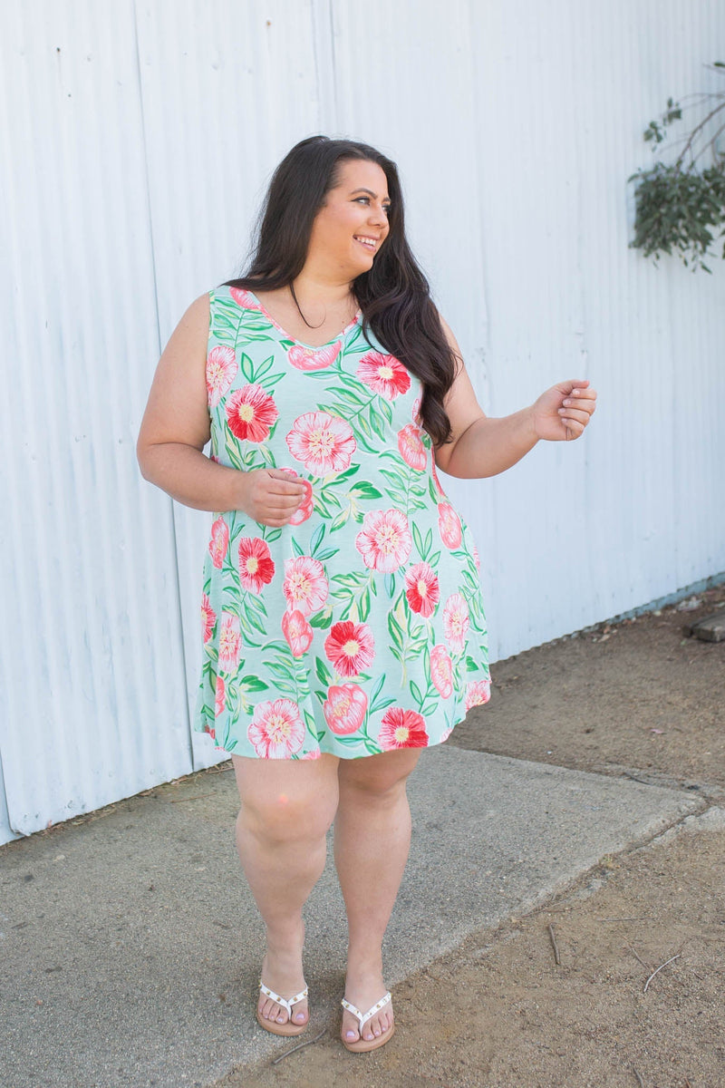 Mint To Be Swing Dress