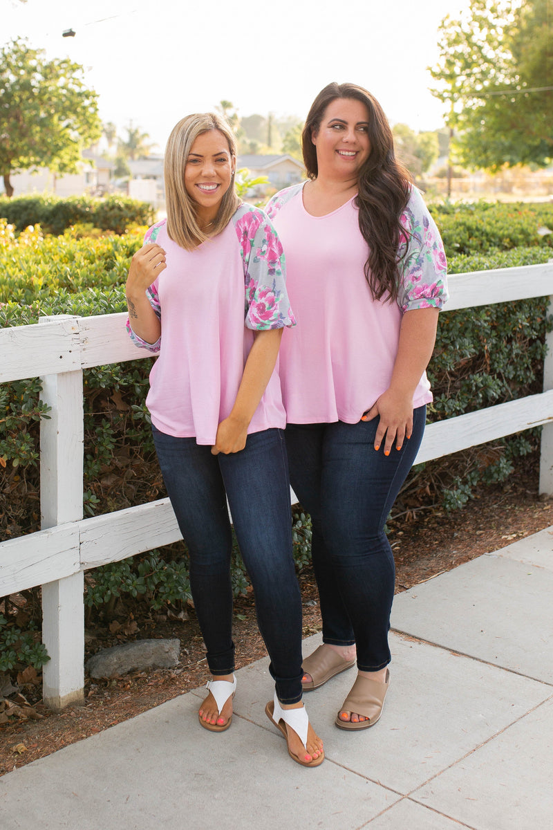 Pretty In Pink Raglan