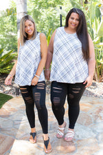 Plaid to Meet You Tank