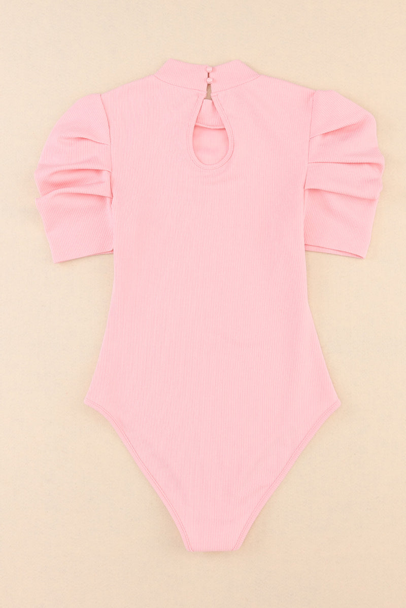 All Puffed Up Puff Sleeve Bodysuit