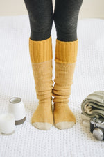 Toasty Knitted Lounge Socks