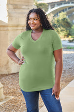 Bamboo V-Neck Pocket Tee