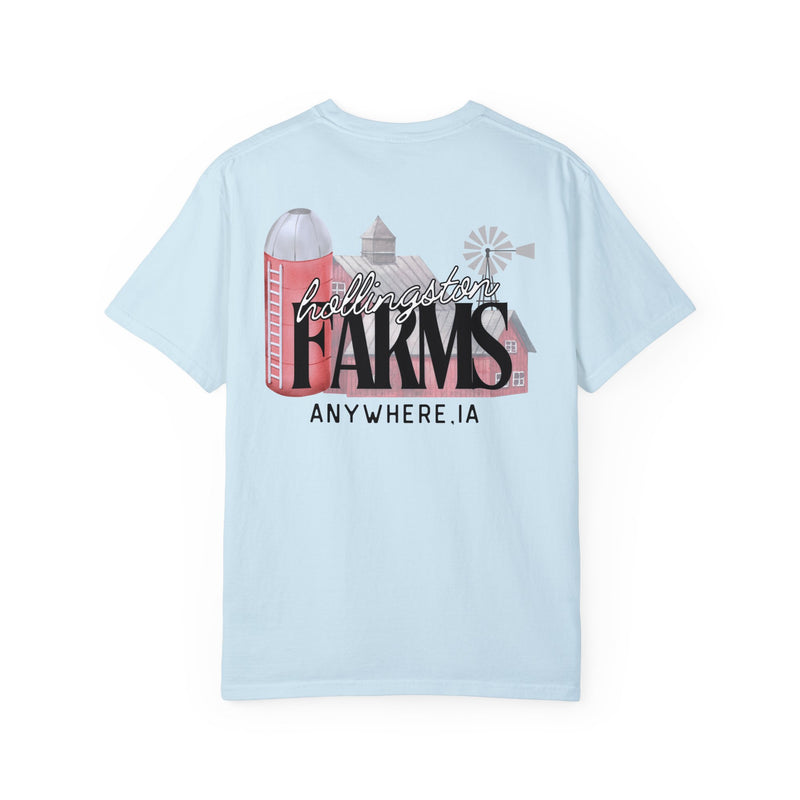 Custom Farm Tee Front + Back