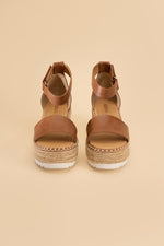 Caramel Platform Sandals