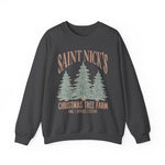 Saint Nicks Christmas Tree Farm Crewneck Sweatshirt