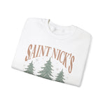 Saint Nicks Christmas Tree Farm Crewneck Sweatshirt