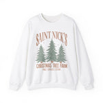 Saint Nicks Christmas Tree Farm Crewneck Sweatshirt