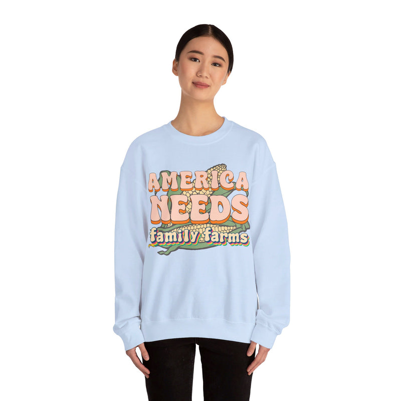 America Needs Farmers Sweatshirt