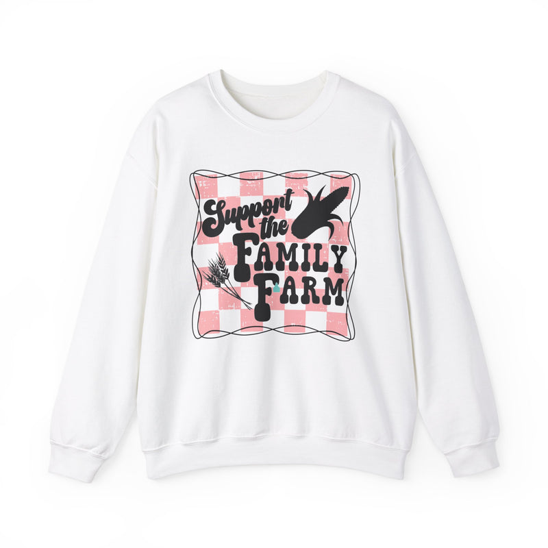 Support the Family Farm Crewneck Sweatshirt DAILY DEAL