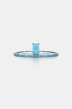 925 Sterling Silver Turquoise Ring