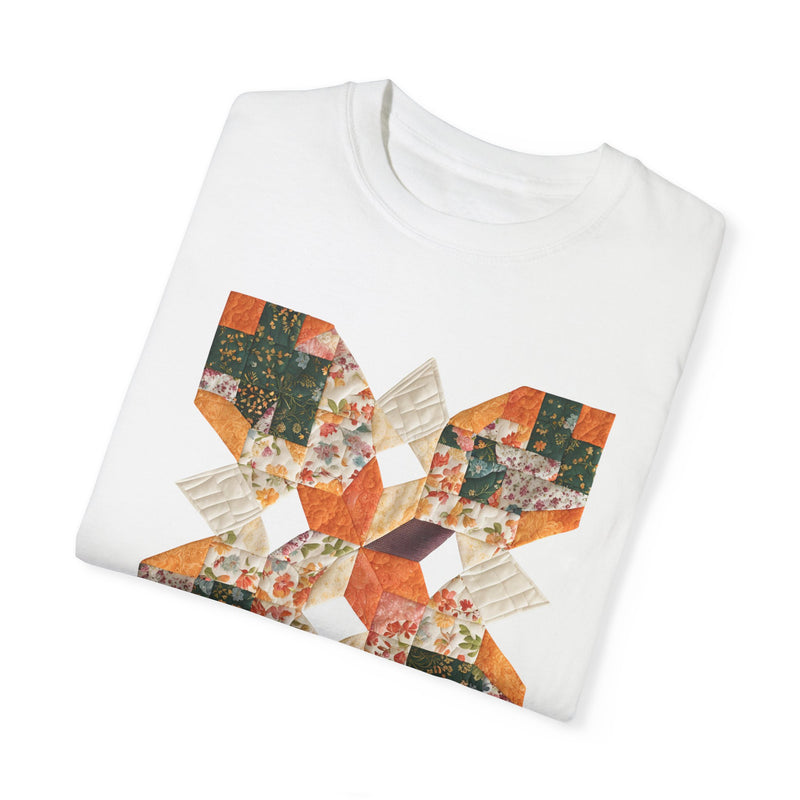 Quilt Block on Comfort Colors Tee