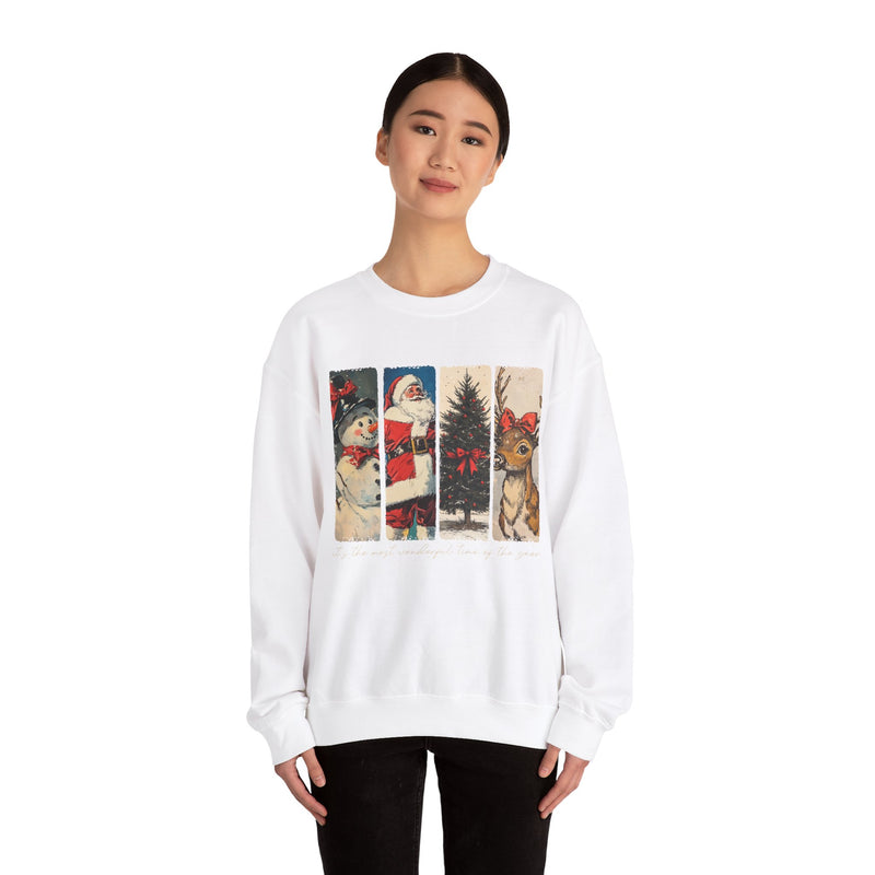 Vintage Most Wonderful Time of the Year Sweatshirt