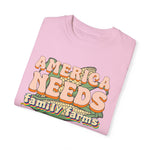 America Needs Family Farms Tee