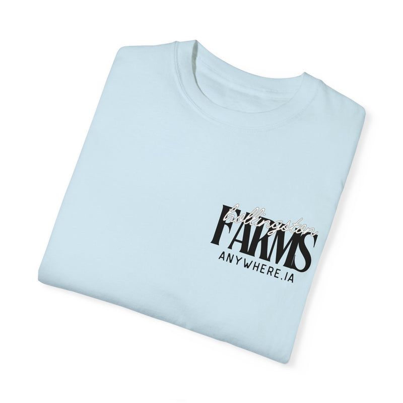 Custom Farm Tee Front + Back