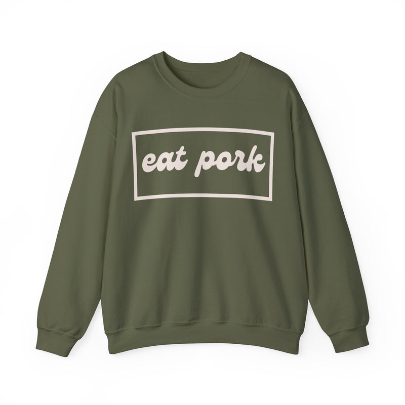 Eat Pork Crewneck Sweatshirt