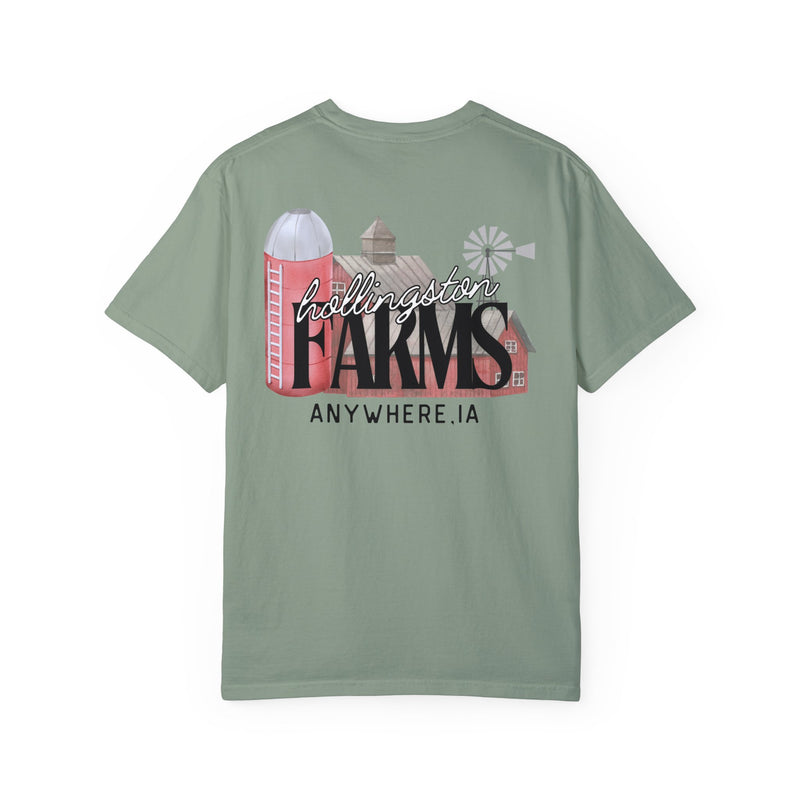 Custom Farm Tee Front + Back