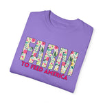 Farm to Feed America Floral Tee