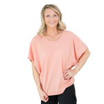 State of Mind Top in Apricot