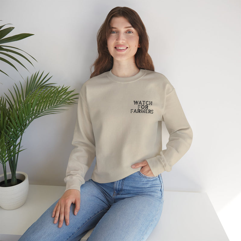 Watch for Farmers Crewneck Sweatshirt