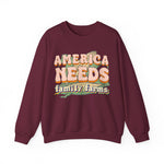 America Needs Farmers Sweatshirt