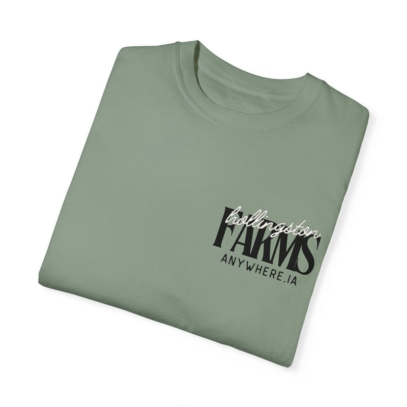 Custom Farm Tee Front + Back