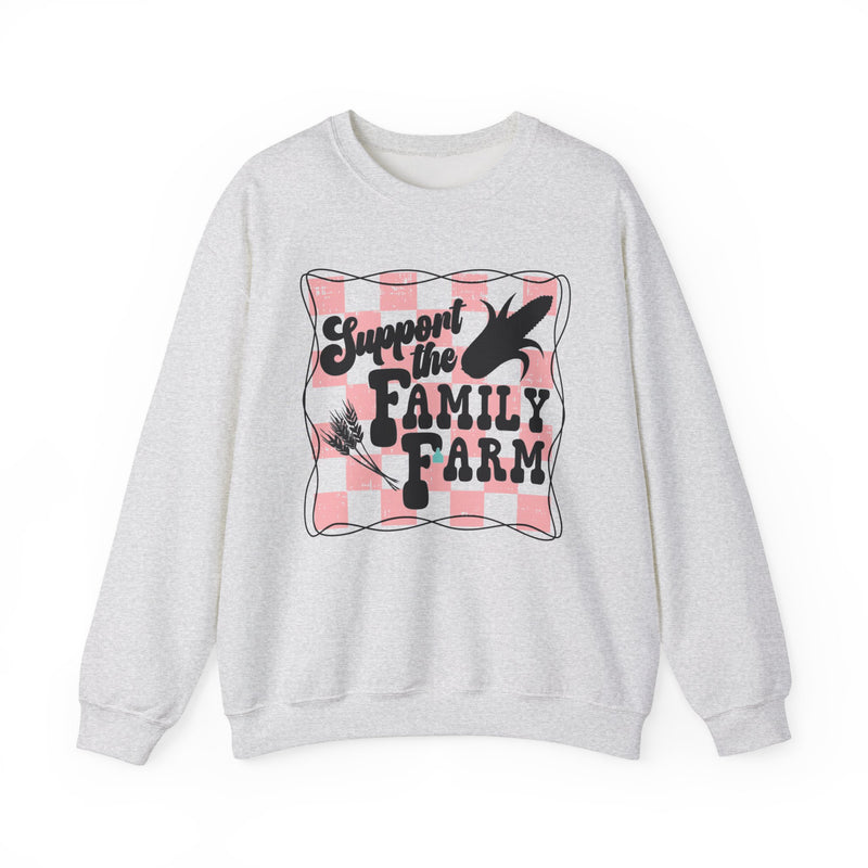 Support the Family Farm Crewneck Sweatshirt DAILY DEAL