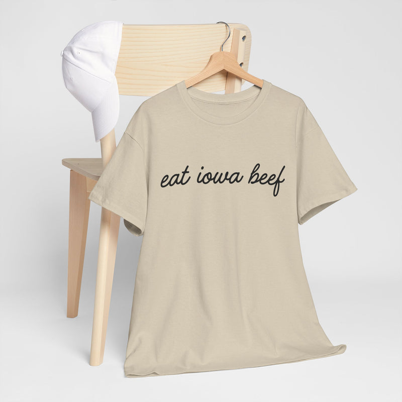 Eat Iowa Beef Cotton Tee