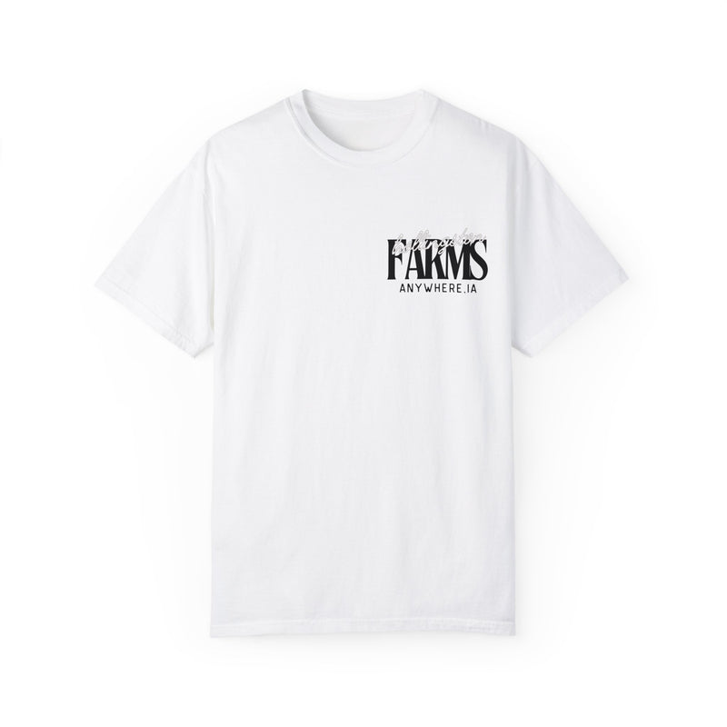 Custom Farm Tee Front + Back