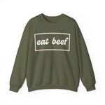 Eat Beef Crewneck Sweatshirt