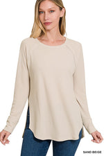 Melage Baby Waffle Long Sleeve Top