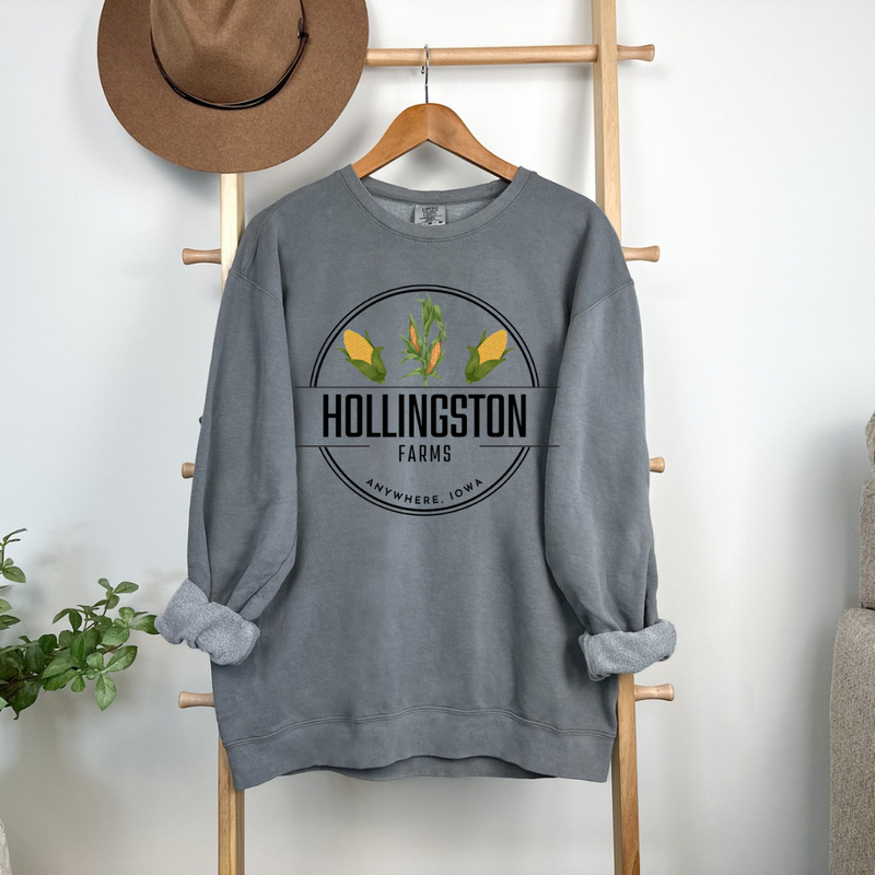 Custom Farm Name Sweatshirt Corn