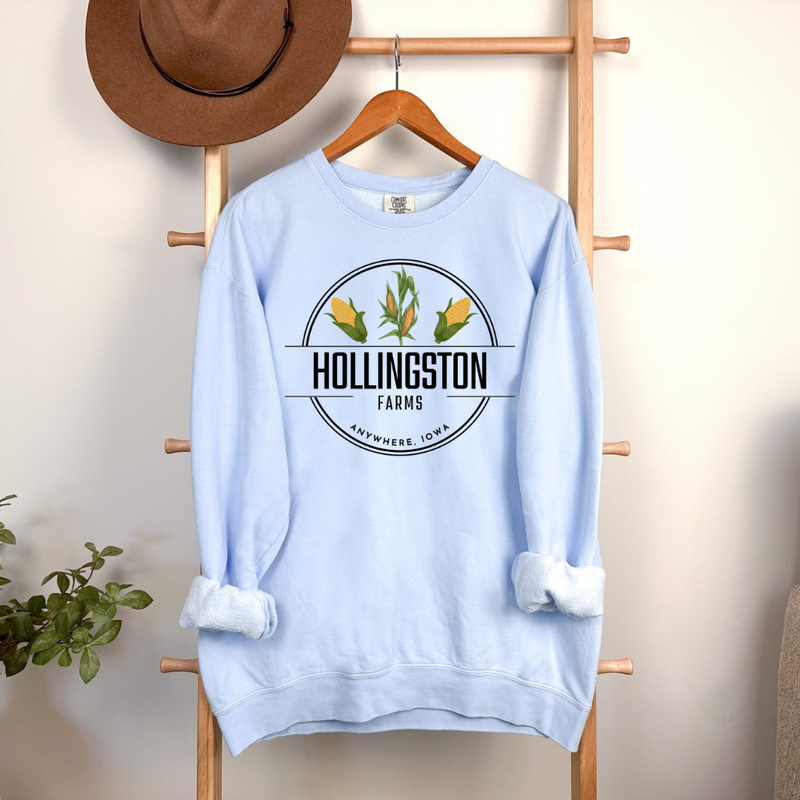 Custom Farm Name Sweatshirt Corn