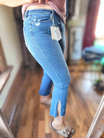 The Maya Midwash Split Jeans