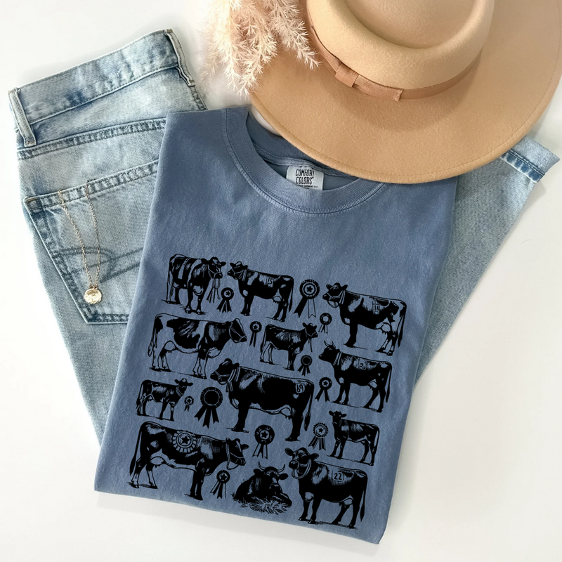 Vintage State Fair Cattle Tee