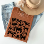 Vintage State Fair Cattle Tee