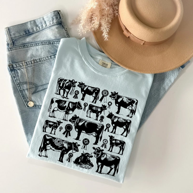 Vintage State Fair Cattle Tee