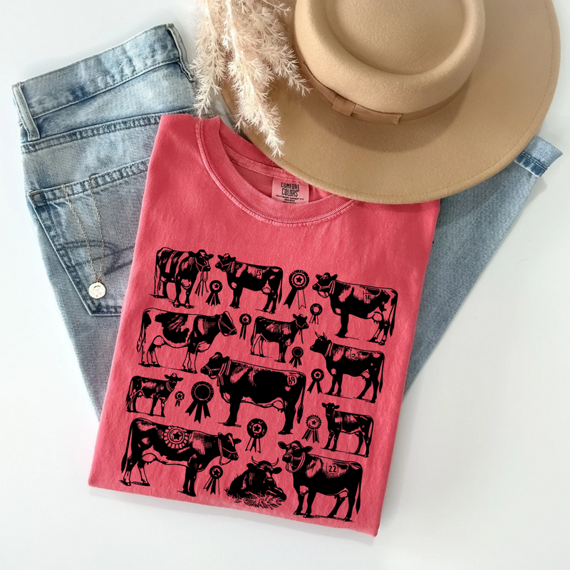 Vintage State Fair Cattle Tee