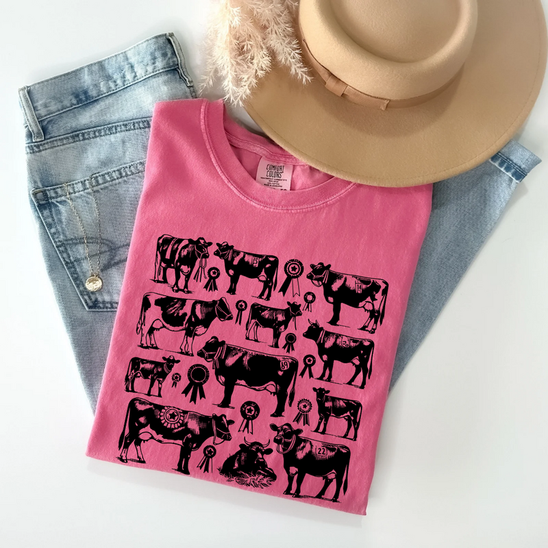 Vintage State Fair Cattle Tee