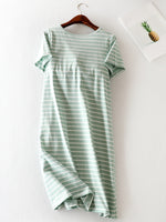 Cassie Striped Tee Dress