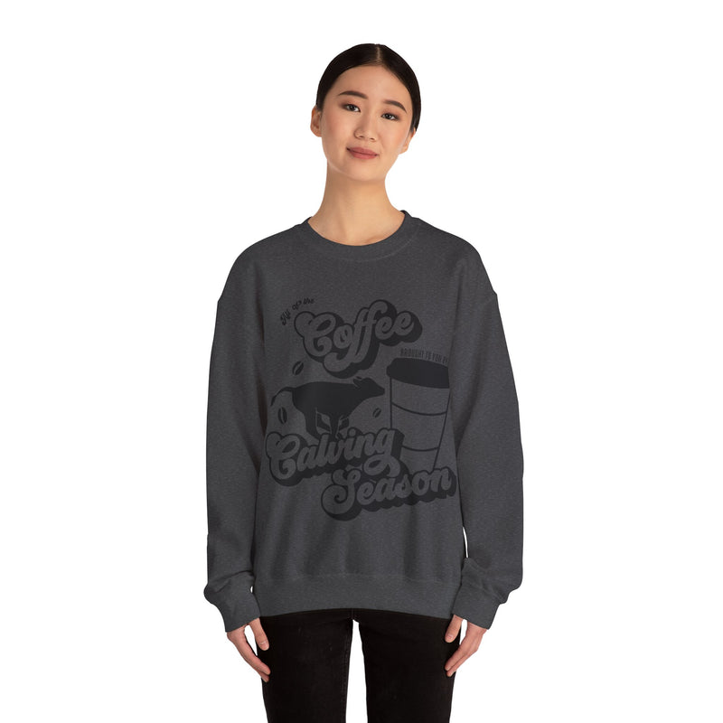 Coffee & Calving Season Crewneck Sweatshirt