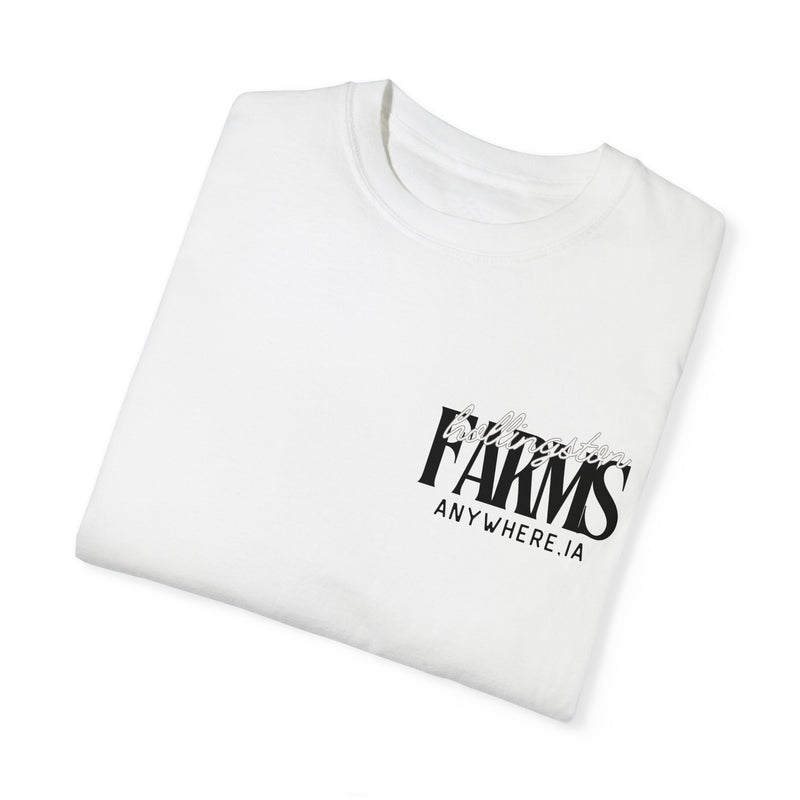 Custom Farm Tee Front + Back