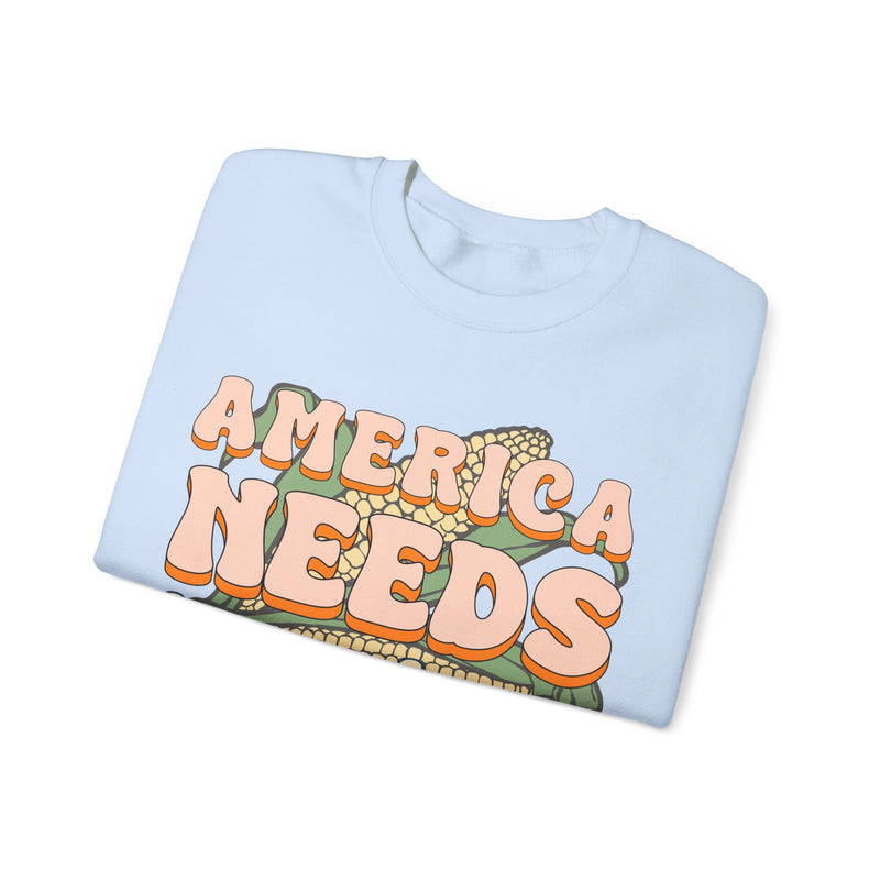 America Needs Farmers Sweatshirt