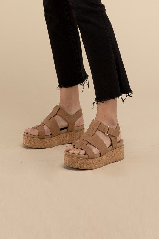 Kalley Platform Sandal Wedge