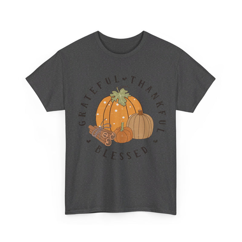 Thankful and Blessed Pumpkin Tee