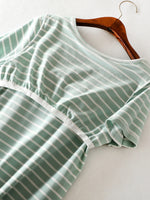 Cassie Striped Tee Dress