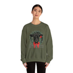 Merry Christmas Cow Crewneck Sweatshirt