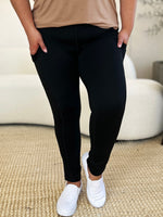 Wide Waistband Athletic Leggings