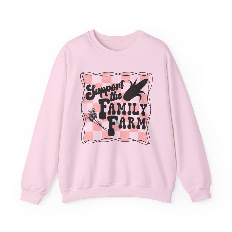 Support the Family Farm Crewneck Sweatshirt DAILY DEAL