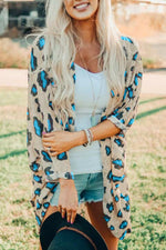 Looking for Leopard Half Sleeve Cardigan